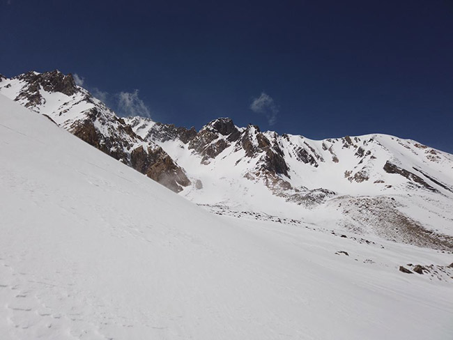 کوهنوردی با اسکی منطقه علم کوه - 14010212 1