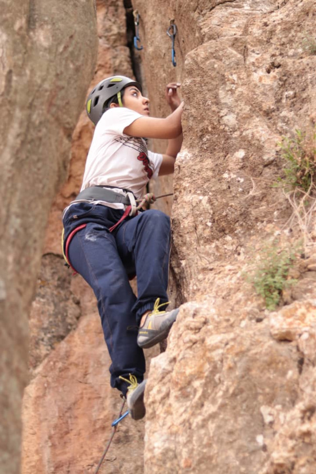 تمرین سنگنوردی ورده - 14020202 4