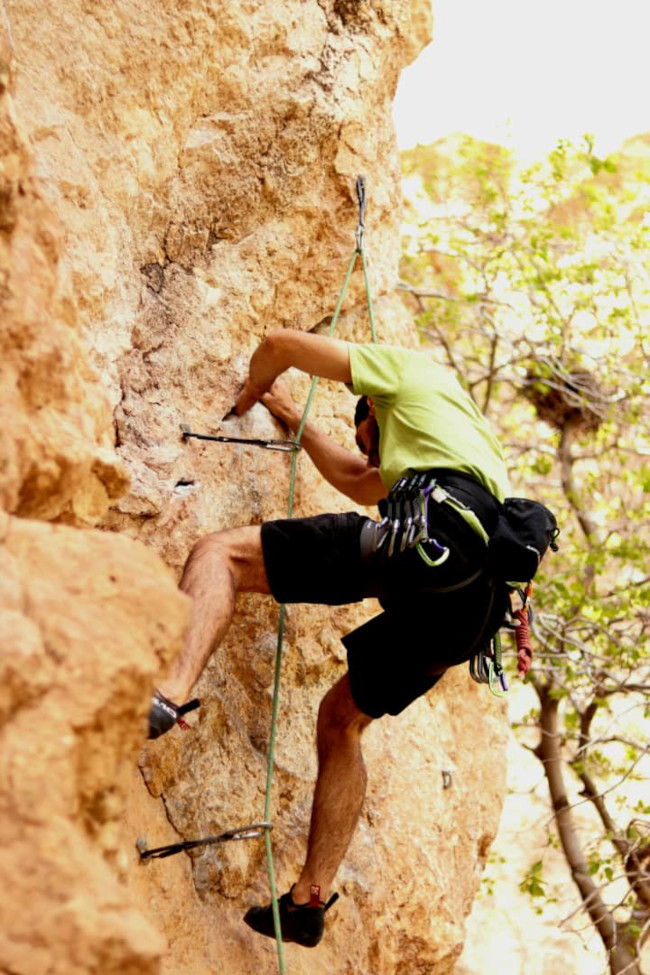 تمرین سنگنوردی ورده - 14020202 7