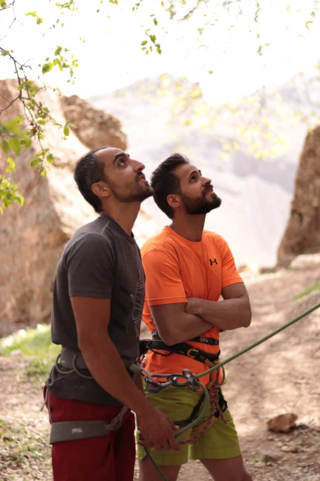 تمرین سنگنوردی ورده - 14020202 8