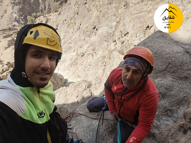 مسیر عقاب طلایی – دیواره ضلع شرقی شاه دژ - 14030817 10