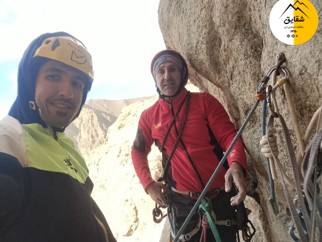 مسیر عقاب طلایی – دیواره ضلع شرقی شاه دژ - 14030817 11