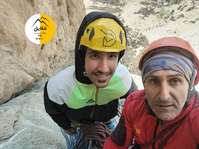 مسیر عقاب طلایی – دیواره ضلع شرقی شاه دژ - 14030817 15