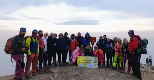 قله بیجی کوه به دوبرار (کرج) 14031007 2