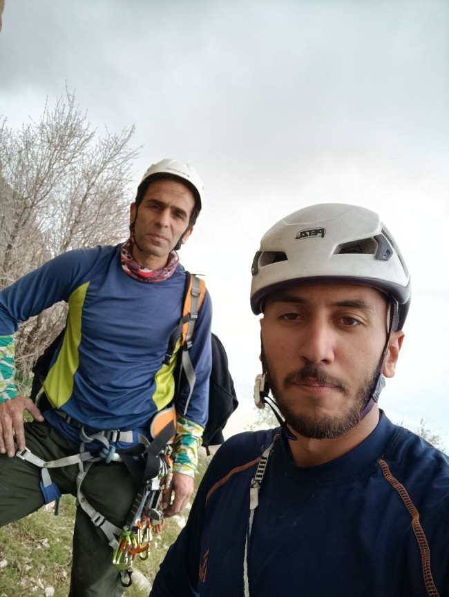 دیواره نوردی بیستون مسیر منصور -14040114 2