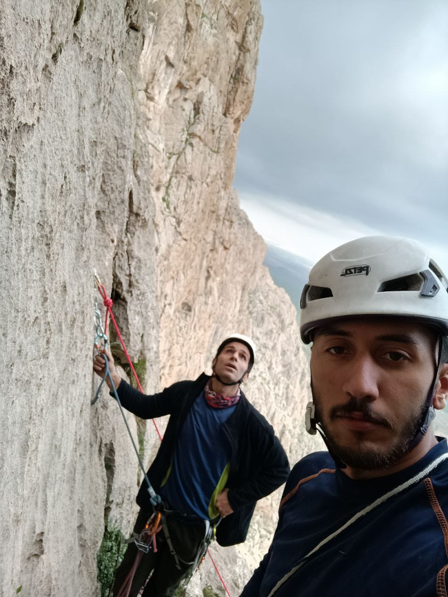 دیواره نوردی بیستون مسیر منصور -14040114 4