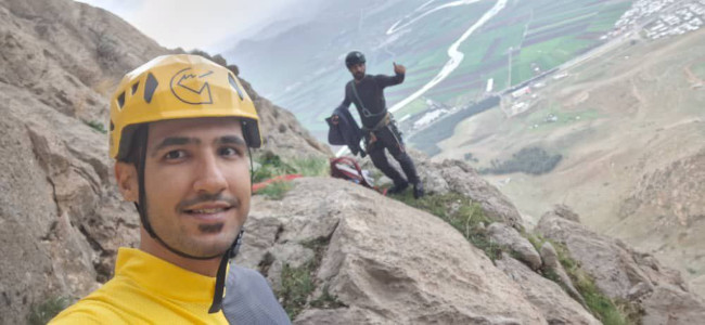 دیواره نوردی بیستون مسیر منصور -14040114 7