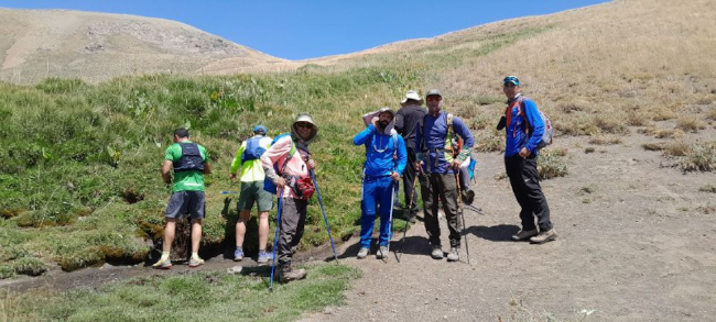 خط الراس کمان کوه سرماهو و یخچال 14040531 6