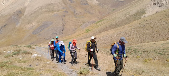 خط الراس کمان کوه سرماهو و یخچال 14040531 8