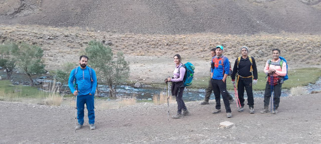 خط الراس کمان کوه سرماهو و یخچال 14040531 9