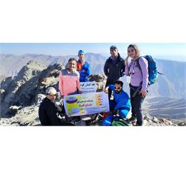 خط الراس کمان کوه سرماهو و یخچ...